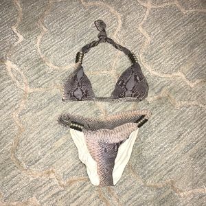 🐍 DESPI SNAKE SKIN BIKINI SIZE SMALL🐍